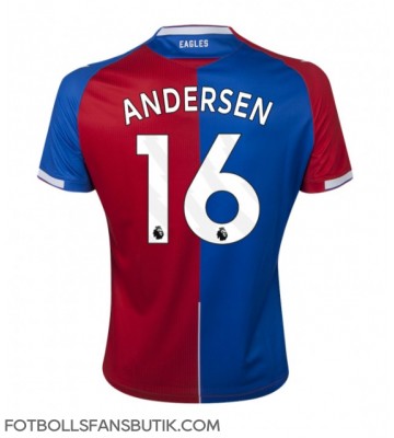 Crystal Palace Joachim Andersen #16 Replika Hemmatröja 2023-24 Kortärmad